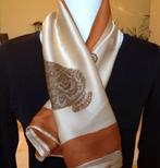 Sjaal - 100% zijde, Kleding | Dames, Mutsen, Sjaals en Handschoenen, Verzenden, Zo goed als nieuw, Maat 42/44 (L), Sjaal