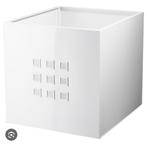 3x Ikea Lekman opbergdozen - Wit, Ophalen, Zo goed als nieuw, Kunststof