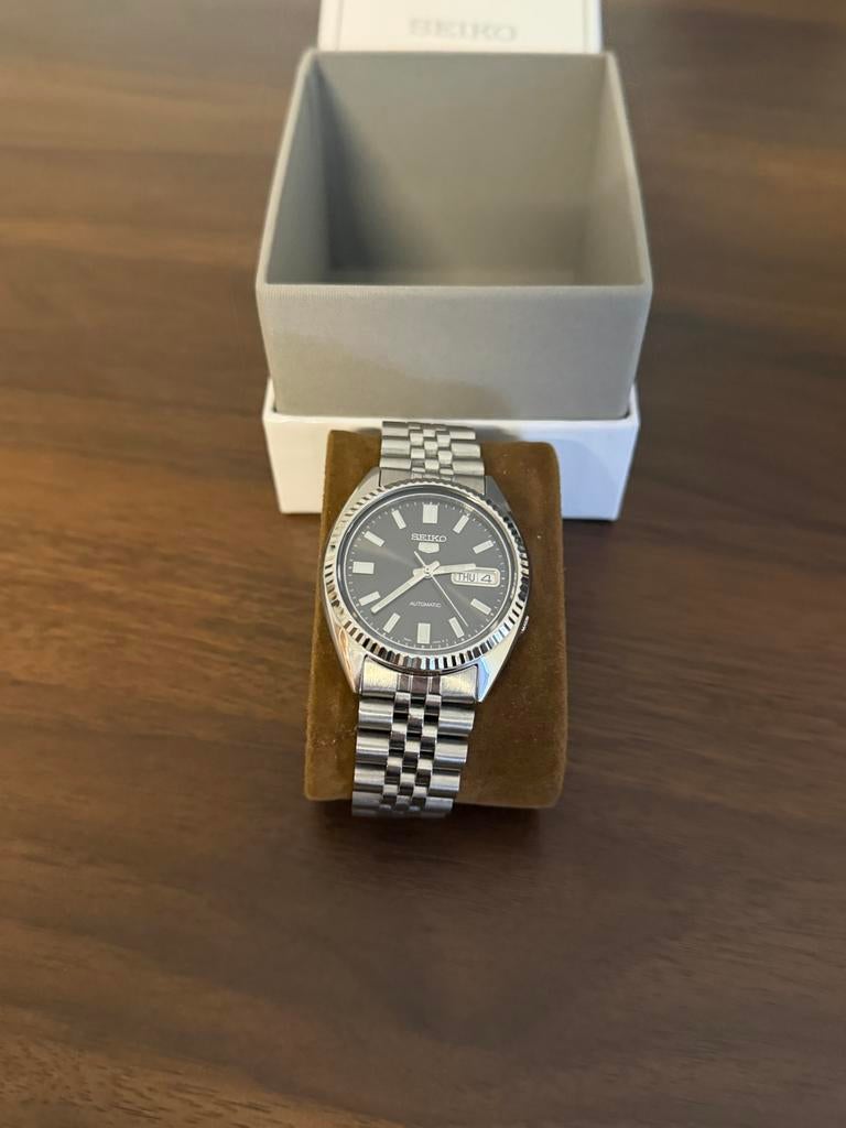 Seiko SNXS79 Automaat Date-Just, Sieraden, Tassen en Uiterlijk, Horloges | Heren, Zo goed als nieuw, Polshorloge, Seiko, Staal