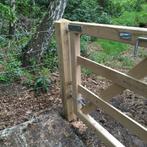 Kastanjehouten schapenhekken en poorten op maat, Met poort, Nieuw, Ophalen of Verzenden, Tuinhek