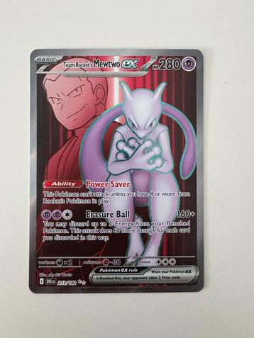 Mewtwo ex - Destined Rivals - NM beschikbaar voor biedingen