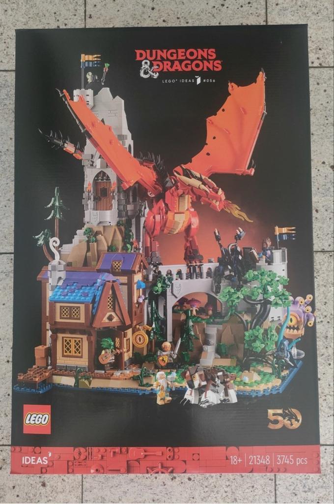 LEGO Dungeons & Dragons: Red Dragon’s Tale (21348) – Nieuw, Kinderen en Baby's, Speelgoed | Duplo en Lego, Nieuw, Lego, Complete set