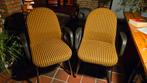 Vintage STOLL Giroflex cantileverstoelen - Space Age, Huis en Inrichting, Stoelen, Twee, Overige kleuren, Zo goed als nieuw, Stof