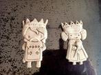 NIEUW 2 Popjes van gips uit Castello de Leiria Portugal, Ophalen, Nieuw, Mens