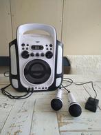 Fenton karaoke set radio, met verlichting, Ophalen of Verzenden, Zo goed als nieuw, Complete set