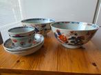 Imari Chinees; 1 kom en 2 kop en schotels, Ophalen