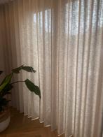 VENETA Inbetween Wave Maya Linnen Gordijn 240x259cm, Huis en Inrichting, 200 cm of meer, Beige, Nieuw, Ophalen of Verzenden