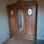 Oude brocante vintage Kast - Legplanken en/of hanggedeelte, Huis en Inrichting, Kasten | Kledingkasten, Ophalen, Gebruikt, 100 tot 150 cm