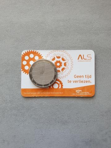 Nederland penning in coincard 2021 Stichting ALS BU Coincard beschikbaar voor biedingen
