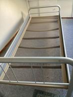 Metalen ledikant 90x220 met auping bodem, Ophalen, Gebruikt, 90 cm, Eenpersoons