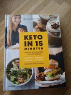 KETO IN 15 MINUTEN, JULIE VAN DEN KERCHOVE, NIEUWSTAAT., Ophalen of Verzenden, Dieet en Voeding, Zo goed als nieuw, Julie van den Kerchove