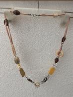 Kralen ketting lang, Sieraden, Tassen en Uiterlijk, Kettingen, Ophalen of Verzenden, Nieuw, Overige materialen