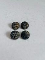 4 Vintage Knopen - 2cm, Ophalen of Verzenden, Gebruikt, Knoop of Knopen