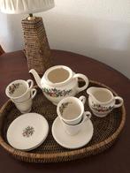 wedgwood servies met bloemen conway of etruria, Ophalen, Overige typen, Zo goed als nieuw, Wedgwood