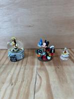 Mickey Mouse snowglobe bol x2 vintage, Verzamelen, Disney, Ophalen, Mickey Mouse, Zo goed als nieuw, Beeldje of Figuurtje