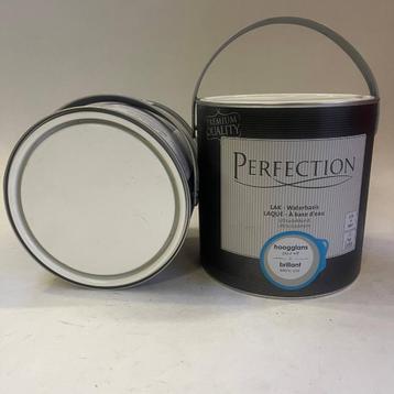 Perfection Lak Verf Puur Wit Hoogglans Ultradekkend 2.5L beschikbaar voor biedingen