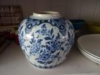 Grote oude vaas Delfts blauw, Antiek en Kunst, Antiek | Keramiek en Aardewerk, Ophalen