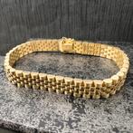 18 karaat gouden armband massief rolex schakel