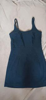 Leuk donkerblauw stretch spijkerjurkje/tuniekje maat 38, Maat 38/40 (M), City Life, Blauw, Ophalen of Verzenden