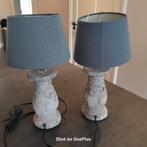 2 lampen te koop, Huis en Inrichting, Ophalen, Zo goed als nieuw, Rond, 25 tot 50 cm