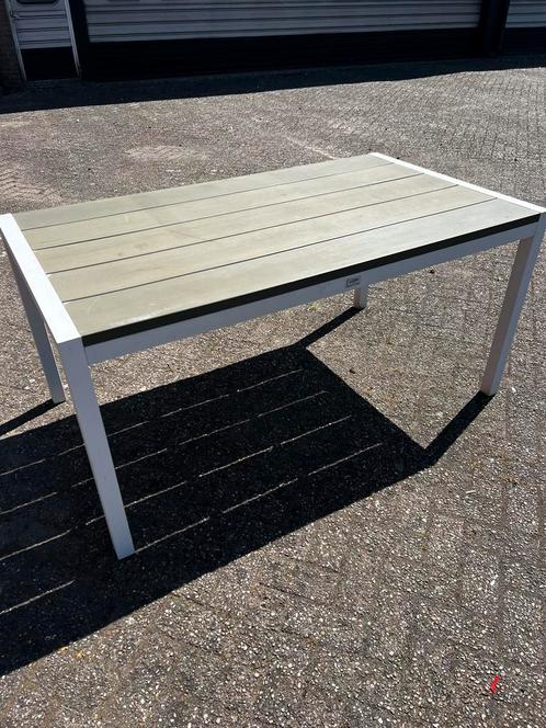Buitentafel Bois Le Duc – modern design, Tuin en Terras, Tuintafels, Gebruikt, Rechthoekig, Aluminium, Ophalen