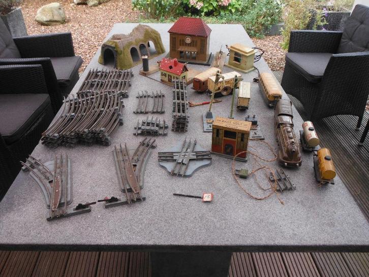 JEP Brevete Unis France locomotief / trein , rails, 1920/30, Antiek en Kunst, Antiek | Speelgoed, Verzenden