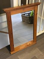 Mooie grenenhout spiegel 69x56CM, Ophalen, Zo goed als nieuw, Minder dan 100 cm, Rechthoekig