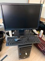 PC (i3-4170) - 8Gb midi tower incl monitor/toetsenbord/muis, Ophalen, Zo goed als nieuw, 2 tot 3 Ghz, SSD