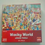 2x complete Wacky World puzzel 1000 stukjes, Ophalen of Verzenden, 500 t/m 1500 stukjes, Zo goed als nieuw, Legpuzzel