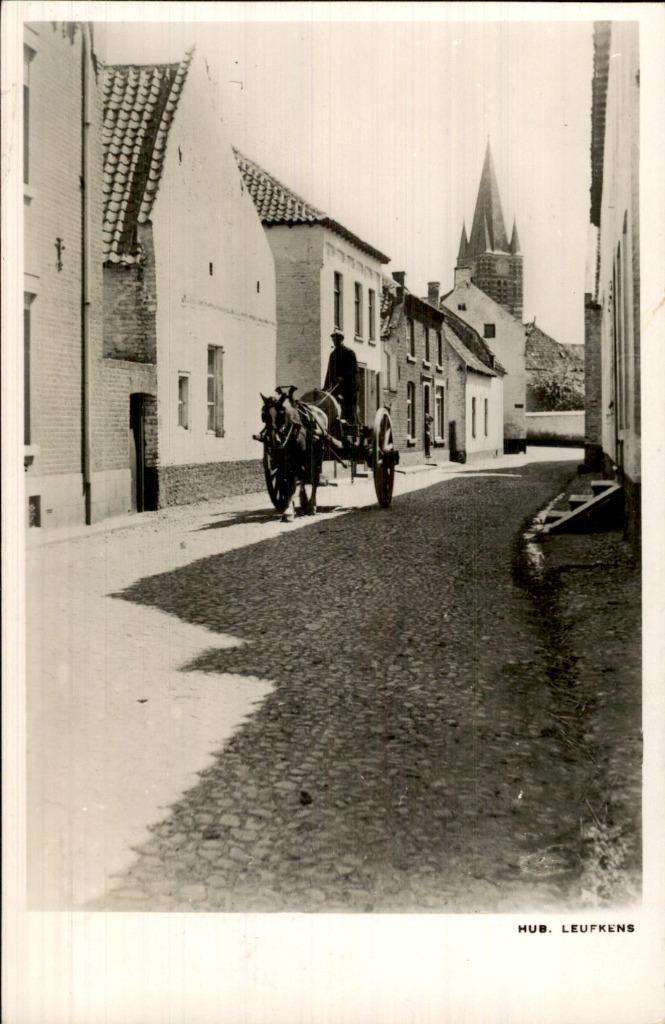 Thorn - Wilhelminastraat, Verzamelen, Ansichtkaarten | Nederland, Gelopen, Limburg, Voor 1920, Ophalen of Verzenden