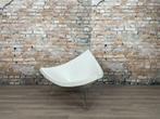 Vitra Coconut wit bij TheReSales, Huis en Inrichting, Fauteuils, Metaal, 75 tot 100 cm, Ophalen of Verzenden, Zo goed als nieuw