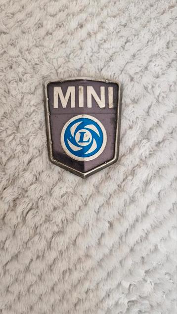 Mini Cooper Embleem - Origineel uit 1960 beschikbaar voor biedingen