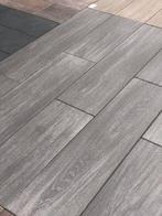 17,25 m2 geoproarte grey woodlook 120x30x6 cm, Tuin en Terras, Tegels en Klinkers, Ophalen, Zo goed als nieuw, Beton, Terrastegels