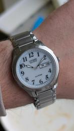 Citizen Eco-Drive JDM horloge, Staal, Gebruikt, Staal, Ophalen of Verzenden