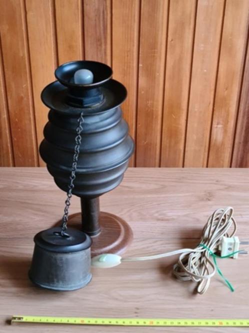 Vintage stormlamp dijkbewaking, Huis en Inrichting, Lampen | Losse lampen, Gebruikt, Overige fittingen, Ophalen