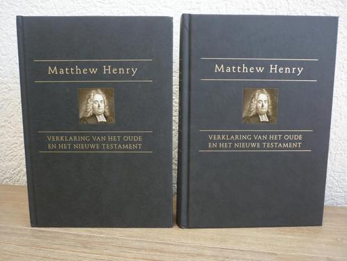 Matth. Henry: Bijbelverklaring; 2 delen - NIEUW!, Boeken, Godsdienst en Theologie, Nieuw, Ophalen of Verzenden