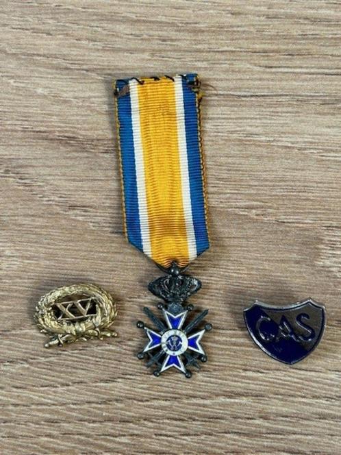 Ridder ON met zwaarden, CAS, Langdurige Dienst als officier, Verzamelen, Militaria | Tweede Wereldoorlog, Landmacht, Lintje, Medaille of Wings