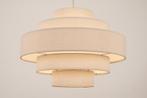 hanglamp ronde tafel hoekbank bed vide bank beige lamp 52cm, Ophalen of Verzenden, Nieuw, Metaal