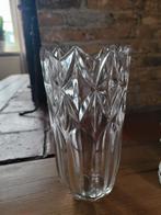 Kristallen Vaas, Huis en Inrichting, Woonaccessoires | Vazen, Wit, Ophalen of Verzenden, Minder dan 50 cm, Glas
