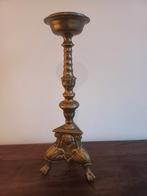 Antieke Bronzen Kandelaar, Ophalen, Koper of Brons