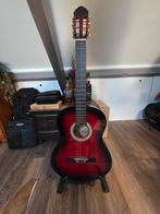 Martinez MTC 030 PR Spaanse Gitaar + Standaard, Muziek en Instrumenten, Snaarinstrumenten | Gitaren | Akoestisch, Ophalen, Gebruikt