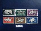 ddr - dierentuin berlijn 1956 (ff-104), Postzegels en Munten, Ophalen of Verzenden, DDR, Gestempeld