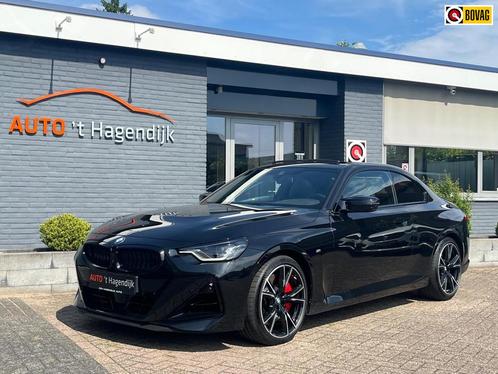 BMW 2-serie Coupé M240i xDrive High Exe pano H&K 1EIG BTW M, Auto's, BMW, Bedrijf, Te koop, 2-Serie, 360° camera, 4x4, ABS, Achteruitrijcamera