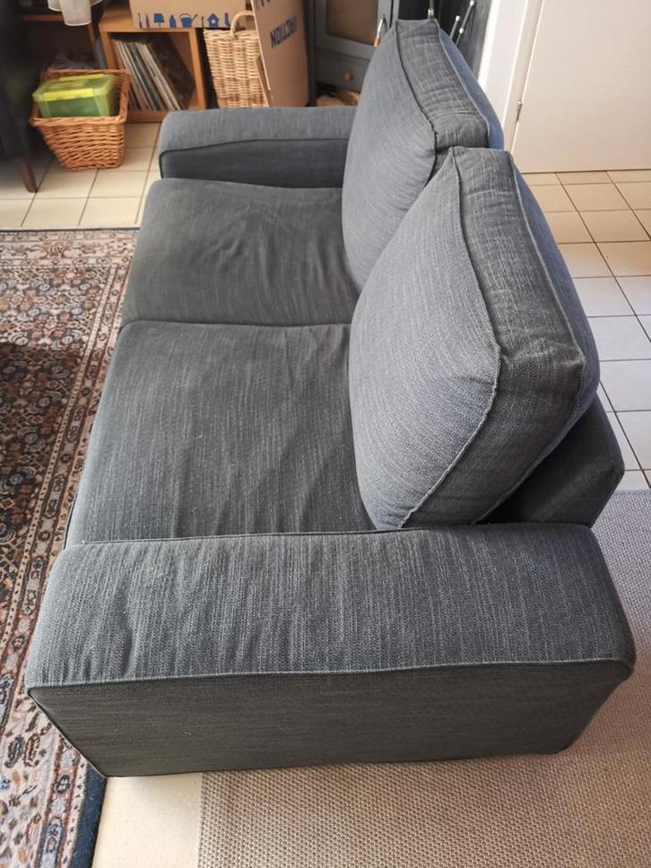 Nette Ikea 2-zitsbank (Kivik), Huis en Inrichting, Banken | Sofa's en Chaises Longues, Gebruikt, Tweepersoons, 75 tot 100 cm, Stof