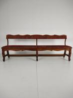 Unieke Eikenhouten Hal-/Eetbank Uit Het Begin Van De 20E Eeu, Antiek en Kunst, Ophalen