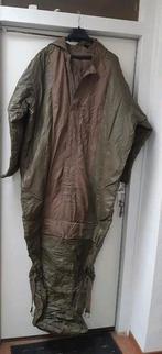 vintage mummyslaapzak legergroen, waterafstotend met mouwen, Ophalen of Verzenden, Gebruikt