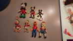 celluloid Mickey Mouse ,,Pluto,,Donald duck,,pinokkio, Ophalen of Verzenden, Donald Duck, Gebruikt, Beeldje of Figuurtje