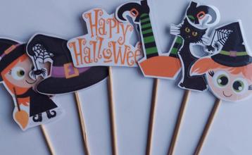 Halloween heksen traktatie prikker  beschikbaar voor biedingen