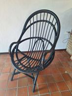 Rotan fauteuil, Ophalen, Gebruikt, Wit, Eén