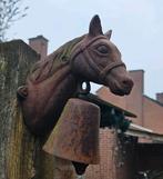 Paardenbel deurbel paard gietijzer, Antiek en Kunst, Ophalen of Verzenden